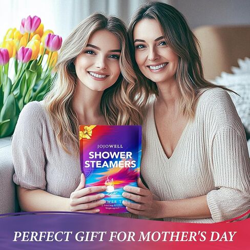 Shower Steamers Aromatherapy - 21Pcs Pure Essential Oil Shower Bombs Gifts for Women, Nasal Relief, Self Care, Birthday Gifts for Women, Gifts for Mom in Kuwait