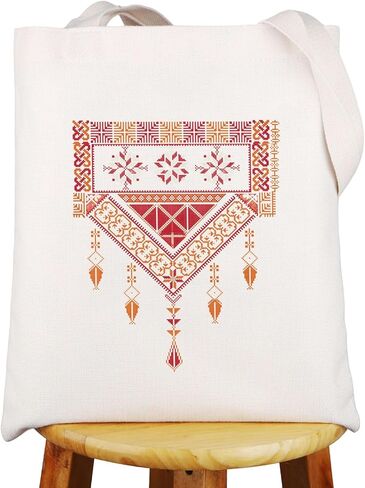 G2TUP Arabic Palestinian Tote Bag Arab Ladies Gifts Arabic Palestine Gifts Arab Shoulder Bag in Saudi Arabia