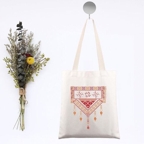 G2TUP Arabic Palestinian Tote Bag Arab Ladies Gifts Arabic Palestine Gifts Arab Shoulder Bag in Saudi Arabia