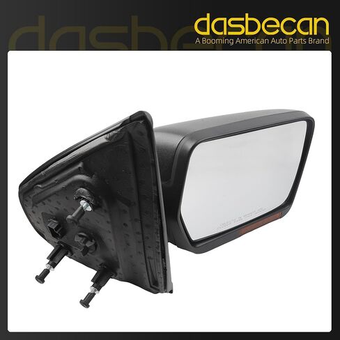 Dasbecan Right Passenger Side Door Mirror Compatible with Ford F150 2004-2014 Heated Without Spotter Glass Door Mirror With Turn Signal Light Without puddle light Without Blind spot detection (7PINS) in Saudi Arabia