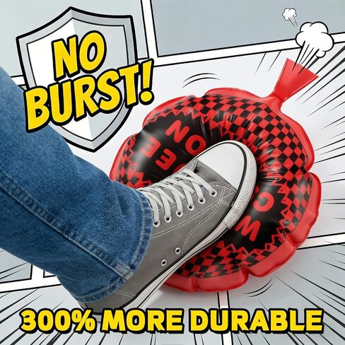 POPLAY 3 PCS Whoopee Cushions, 3 Colors Fart Prank Noise Maker Toys for Novelty Party Favors Kids April Fool's Day(10,8,6 Inch) in Kuwait