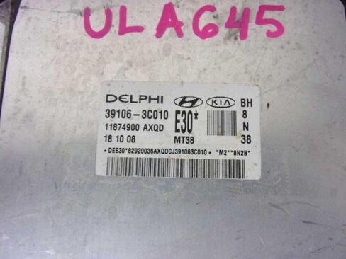 Engine ECM Control Module 3.8L Fits 09-11 Compatible with Genesis 39106-3C010 391063C010 in Saudi Arabia