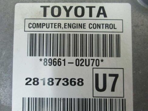 Engine ECM Control Module Fits 2010 10 Compatible with Toyota Corolla 89661-02U70 8966102U70 in Saudi Arabia