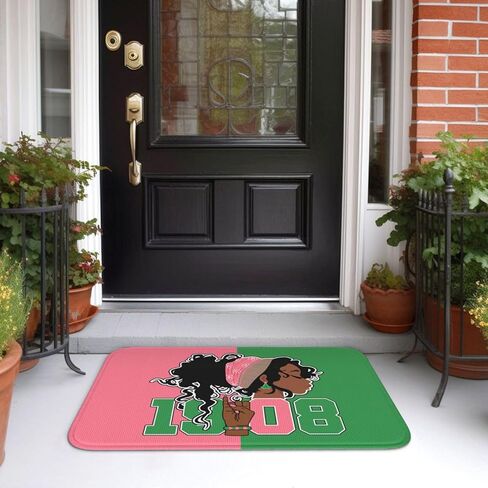 AKA Sorority Gifts Mat Indoor Entrance Soft Kitchen Rugs for Bedroom Bathroom Home Decor 40x60 inch in Saudi Arabia