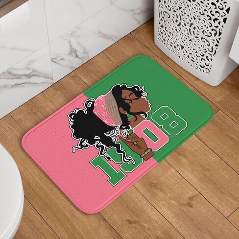 AKA Sorority Gifts Mat Indoor Entrance Soft Kitchen Rugs for Bedroom Bathroom Home Decor 40x60 inch in Saudi Arabia