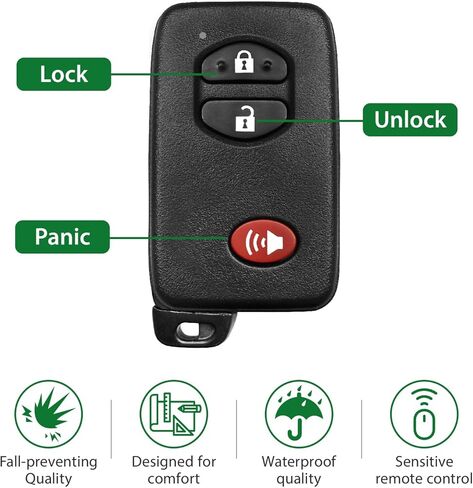 استبدال لـ 2009 2010 2011 2012 2013 2014 2015 القرب الذكي Toyota Rav4 Landcruiser GNE 271451-6601 مفتاح لوحة Fob HYQ14AEM 315MHz 3 أزرار in Kuwait