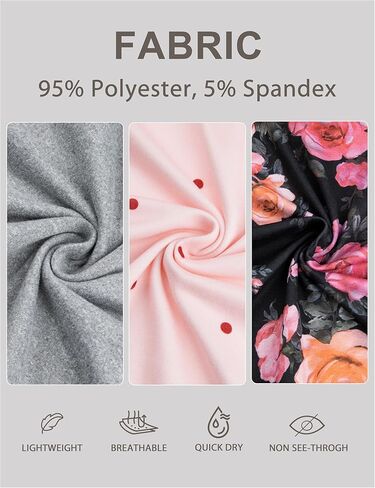 3 Pack Nightgowns for Women Short Sleeve Sleep Shirt Soft Nightshirt Pajamas Dress Casual Sleepwear with Pockets in Saudi Arabia