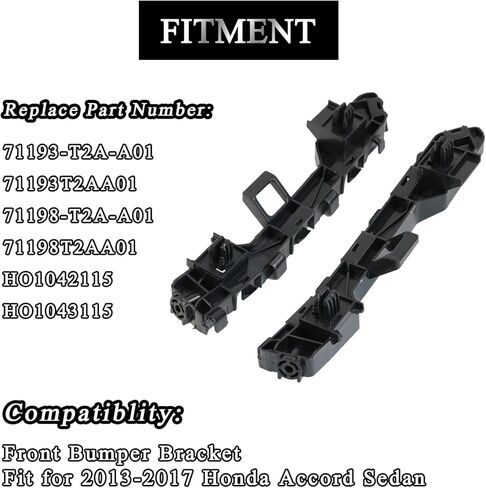 دعامة المصد الأمامي تناسب 2013-2017 هوندا أكورد سيدان الجانب الأيسر والأيمن 71193T2AA01 71198T2AA01 HO1042115 HO1043115 in Kuwait