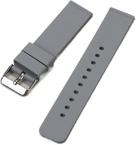 Rubber Watch Band Sports Silicone Watch Strap Universal Quick-Release Replacement Strap Soft in Saudi Arabia