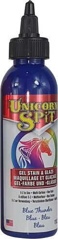 Unicorn SPiT 5770014 Gel Stain & Glaze, Squirrel, 4 Ounce Bottle, 4 Fl Oz (Pack of 1), Brown in Saudi Arabia