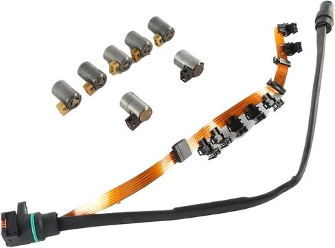 1set Engine Transmission Master Solenoid Kit Ribbon Harness Shift Compatible For Audi Compatible For VW 01M O1M 1995+ Auto Parts in Saudi Arabia