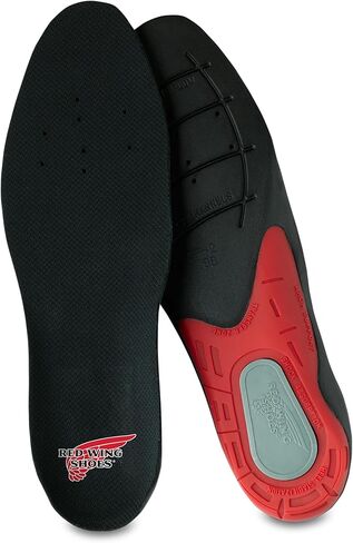 نعال داخلية لوسادة القدم من Red Wing Shoes، قوس مصبوب، وسادة كعب جل، 12 متوسط in Kuwait