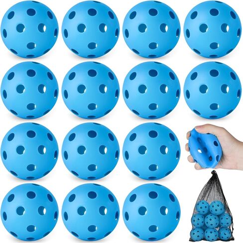 Coopay 18/36 Pack Baseball Practice Baseballs Plastic Hollow Soft Balls for Hitting, Baseball Training Indoor Outdoor Use in Saudi Arabia