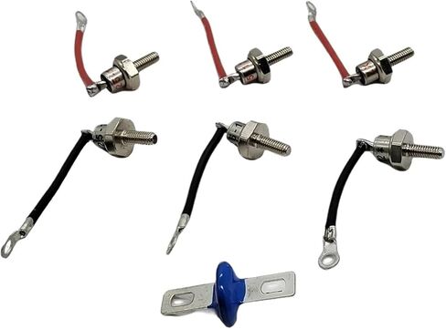 1 قطعة RSK2001 RSK1001 25A مولد ديود المعدل عدة مع مكثف لقطع غيار المولد (RSK2001) in Kuwait
