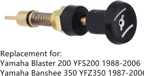 LABLT Carburetor Choke Lever Pull Plunger Kit Replacement for YFS200 1988-2006, YFZ350 1987-2006 in Saudi Arabia