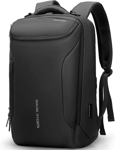 MARK RYDEN Business Backpack for Men, Waterproof High Tech Backpack with Sport Car Shape Design and USB Charging Port, Travel Laptop Backpack Fits 17.3 Inch Notebook in Saudi Arabia