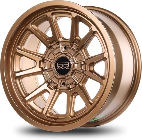 18x9 Mudder Trucker MT706 Detox Matte Bronze 6x135 6x139.7 6x5.5 ET-12 wheel rim in Kuwait
