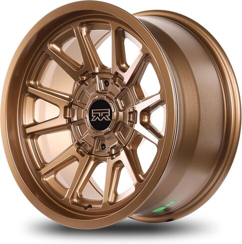 18x9 Mudder Trucker MT706 Detox Matte Bronze 6x135 6x139.7 6x5.5 ET-12 wheel rim in Kuwait
