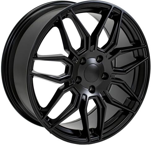 OE Wheels CV03D 19 Inch Rim Fits Corvette C8 Z06 Style 5x120 19x8.5 Satin Black - Hollander 95580 (1) in Saudi Arabia