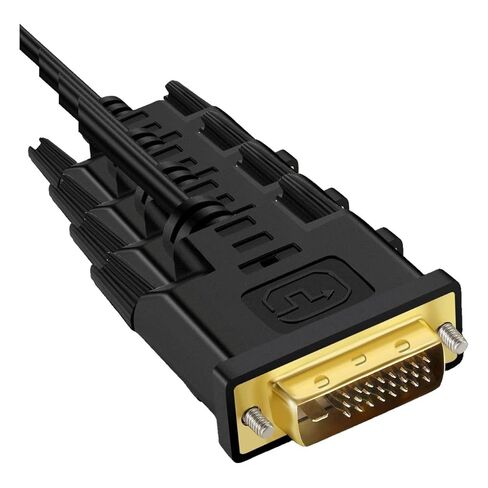 Twozoh Micro HDMI to DVI Cable 3.3FT, Micro HDMI 1.4 to DVI 24+1 Pin Male to Male Cable Support 1080P Full HD in Saudi Arabia