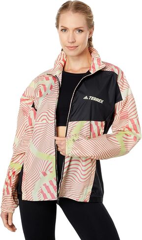 adidas womens Trail Windbreaker Printed in Saudi Arabia