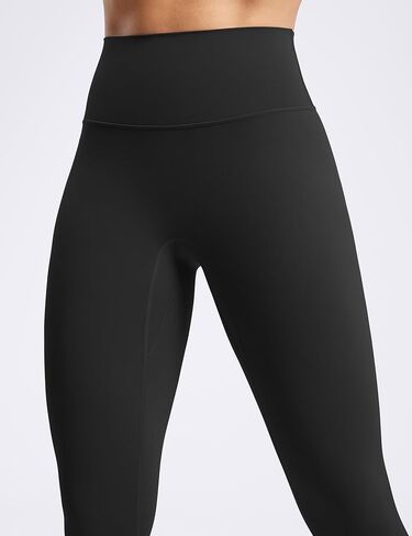 POSHDIVAH Creamluxe No Front Seam Yoga Leggings 25" Seamless High Waisted Workout Lounge Pants Pilates Gym Womens Tights in Kuwait