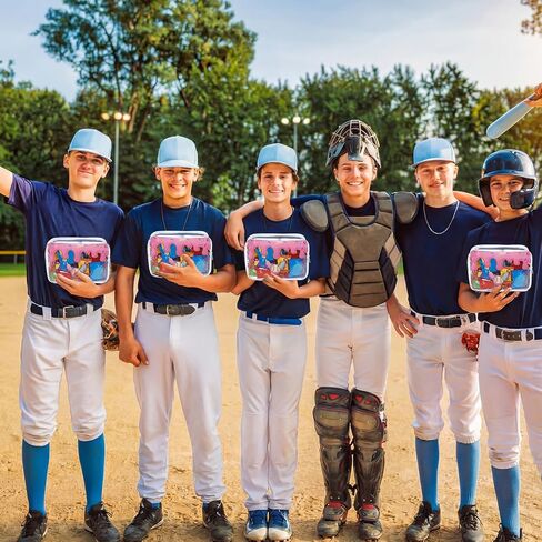 12 Pcs Ice Cream Drip Baseball Snack Bags for Team Gifts 7 x 4.7 x 2.4'' Goodie Treat Candy Pouch Bags PVC Clear Waterproof with Zipper Party Favors for Travel Birthday Gifts Sport Supplies in Kuwait