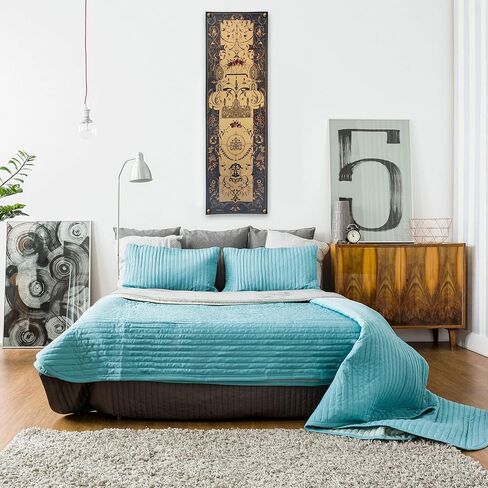 واتو الخريف الثاني بقلم جان أنطوان واتو | لوحة فنية جدارية منسوجة معلقة | التصميم العمودي الأرستقراطي الفرنسي التاريخي | 100% قطن مقاس الولايات المتحدة الأمريكية 86x26 in Kuwait