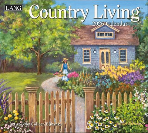 LANG Country Linving 2026 Wall Calendar - Made in USA in Saudi Arabia