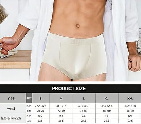 Mens Boxer Briefs Sexy Underwear, Mens Boxer Briefs,with Pouch Moisture Wicking Breathable Trunks 1 Pack (White) in Saudi Arabia