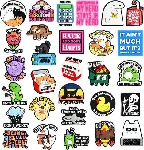 Cute Pins Bulk,Funny Backpack Pin Lapel Badge Pins Set for Jackets,Hats,Backpack in Saudi Arabia