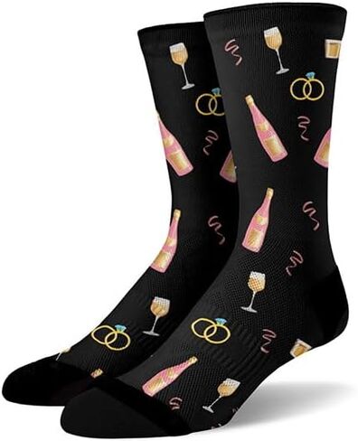 جوارب Sockologie Groom & Groomsmen المبتكرة - موضوع احتفالات الزفاف، زوج واحد in Saudi Arabia