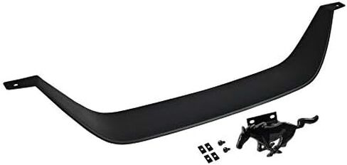 1999-2004 Mustang Mach 1 Front Grille Delete Kit with Gloss Black Running Horse in Saudi Arabia