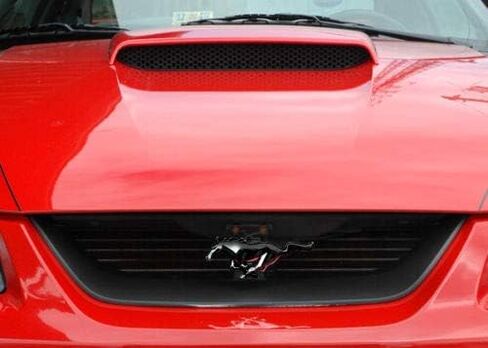 1999-2004 Mustang Mach 1 Front Grille Delete Kit with Gloss Black Running Horse in Saudi Arabia