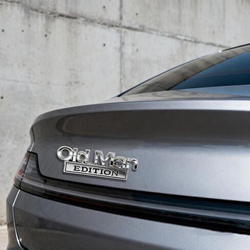 3Pcs Old Man Edition Car Emblem, 3D Metal Badge Decal for Automotive Truck SUV Vehicles Fender Tailgate Bumper in Kuwait