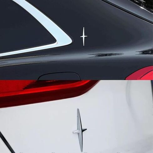 ملصق شعار السيارة المعدني ثلاثي الأبعاد، شعار ملصق جانبي/خلفي لصندوق السيارة متوافق مع موديلات لينكولن (MKS، MKT، MKX، Navigator، Continental، Corsair، Aviator) in Kuwait