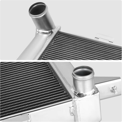مشعاع تبريد من الألومنيوم ذو 3 صفوف من DNA MOTORING OE متوافق مع 89-93 دودج D250 350 W250 350 5.9L Cummins، RA-CUMMINS91-3، CU1198 in Saudi Arabia