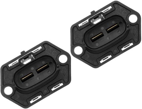 2 X Engine Cooling Fan Module fits Chevrolet Silverado 1500,Tahoe 2008 2009 2010 2011 2012 2013 fits GMC Sierra 1500,Yukon 2008 2009 2010 2011-2013 fits Cadillac Escalade 2009-2013 in Kuwait