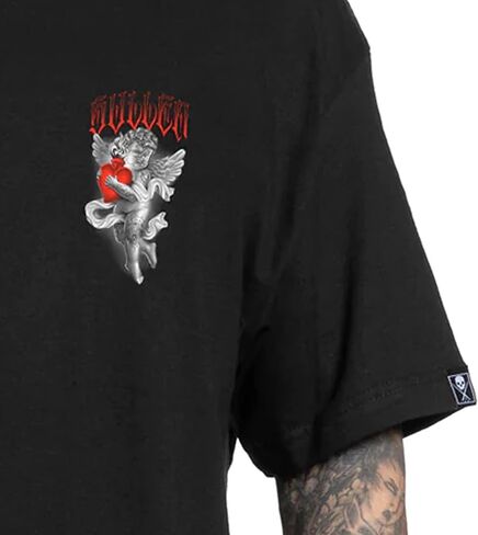 Sullen Men's Sacred Love Valentine Series Tattoo Lifestyle Graphic Standard Short Sleeve Tee in Saudi Arabia