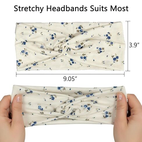 6 قطع من عصابات الرأس اللطيفة للنساء عصابة رأس عصرية لشعر المرأة غير قابلة للانزلاق in Kuwait