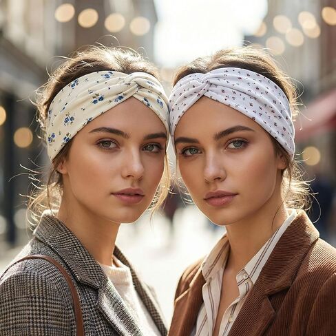 6 قطع من عصابات الرأس اللطيفة للنساء عصابة رأس عصرية لشعر المرأة غير قابلة للانزلاق in Kuwait