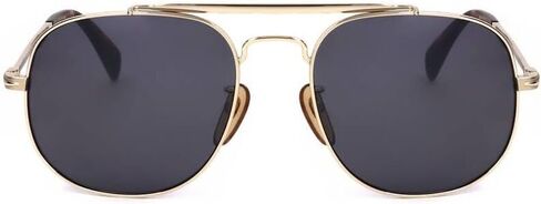 ديفيد بيكهام-Db 7004/S 0J5G/T4 نظارة شمسية أفياتور ذهبي وفضي in Kuwait