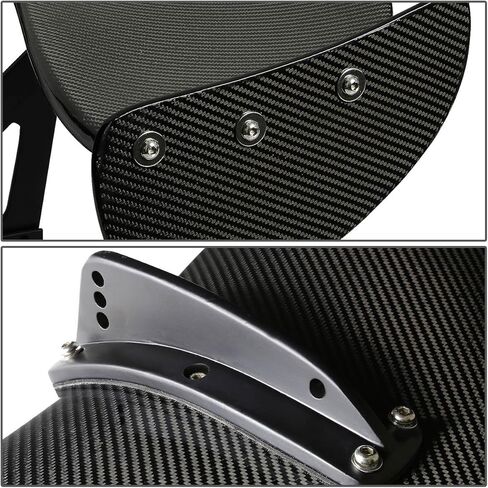 Auto Dynasty Universal 69 inches GT Style Carbon Fiber Spoiler with Brackets in Saudi Arabia