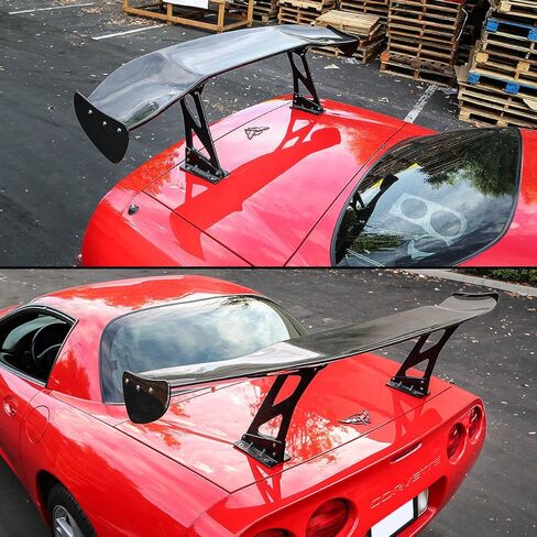 Auto Dynasty Universal 69 inches GT Style Carbon Fiber Spoiler with Brackets in Saudi Arabia
