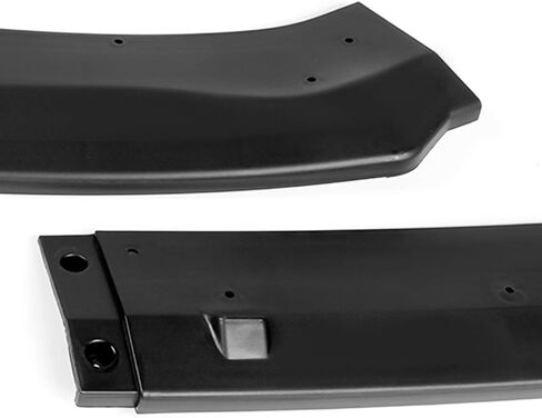 Auto Dynasty 3Pcs RA-Style Car Front Bumper Lip Spoiler Wing Body Kit Compatible with Honda Accord Sedan 18-22, Matte Black in Saudi Arabia