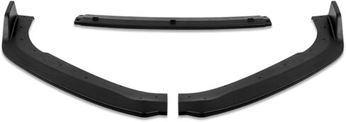 Auto Dynasty 3Pcs RA-Style Car Front Bumper Lip Spoiler Wing Body Kit Compatible with Honda Accord Sedan 18-22, Matte Black in Saudi Arabia