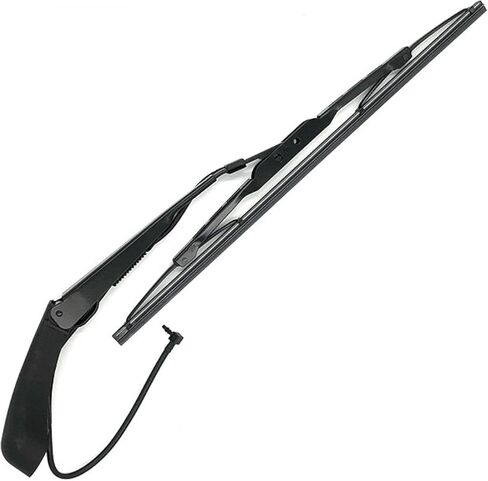 Rear Wiper Arm Blade for 2000 2001 2002 2003 2004 2005 Ford Excursion Eddie Bauer XLS XLT Limited Sport Utility 4-Door Rear Back Windshield Wiper Arm Blade Set Replacement in Kuwait