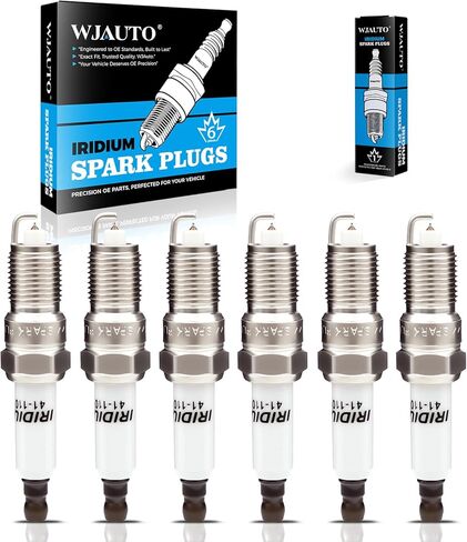 Iridium Spark Plugs 6 Pack, Pre-Gapped Sparkplugs OEM Replacement for Ford Escape Fusion, Lincoln Zephyr, Mazda Tribute, Mercury Mariner Milan,V6 3.0L in Kuwait