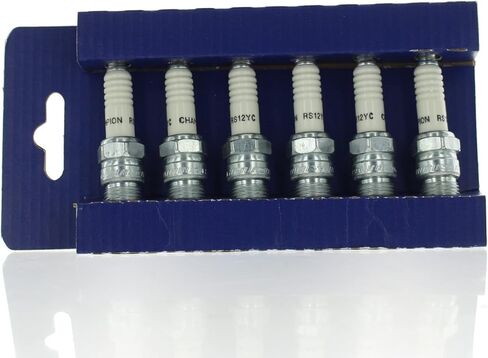 فولفو بنتا OEM Champion RS12YC 401 طقم شمعة الإشعال حزمة من 6، 3856759 in Saudi Arabia