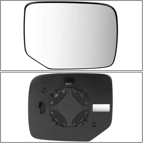 Auto Dynasty 76203SZAA01 OE Style Passenger/Right Mirror Glass Lens Compatible with Honda Pilot 09-15, Silver in Saudi Arabia